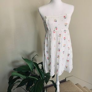 Strapless dress